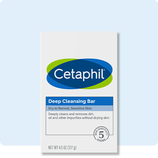Cetaphil Deep Cleansing Bar 4.5oz