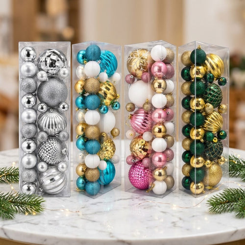 Esferas Navideñas | Set de 41 Piezas - Variedad a Escoger