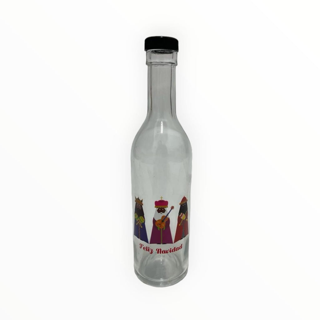 Navidad - Botellas de Coquito / Tapa de Rosca 13oz (Compra: 10 MAX.)