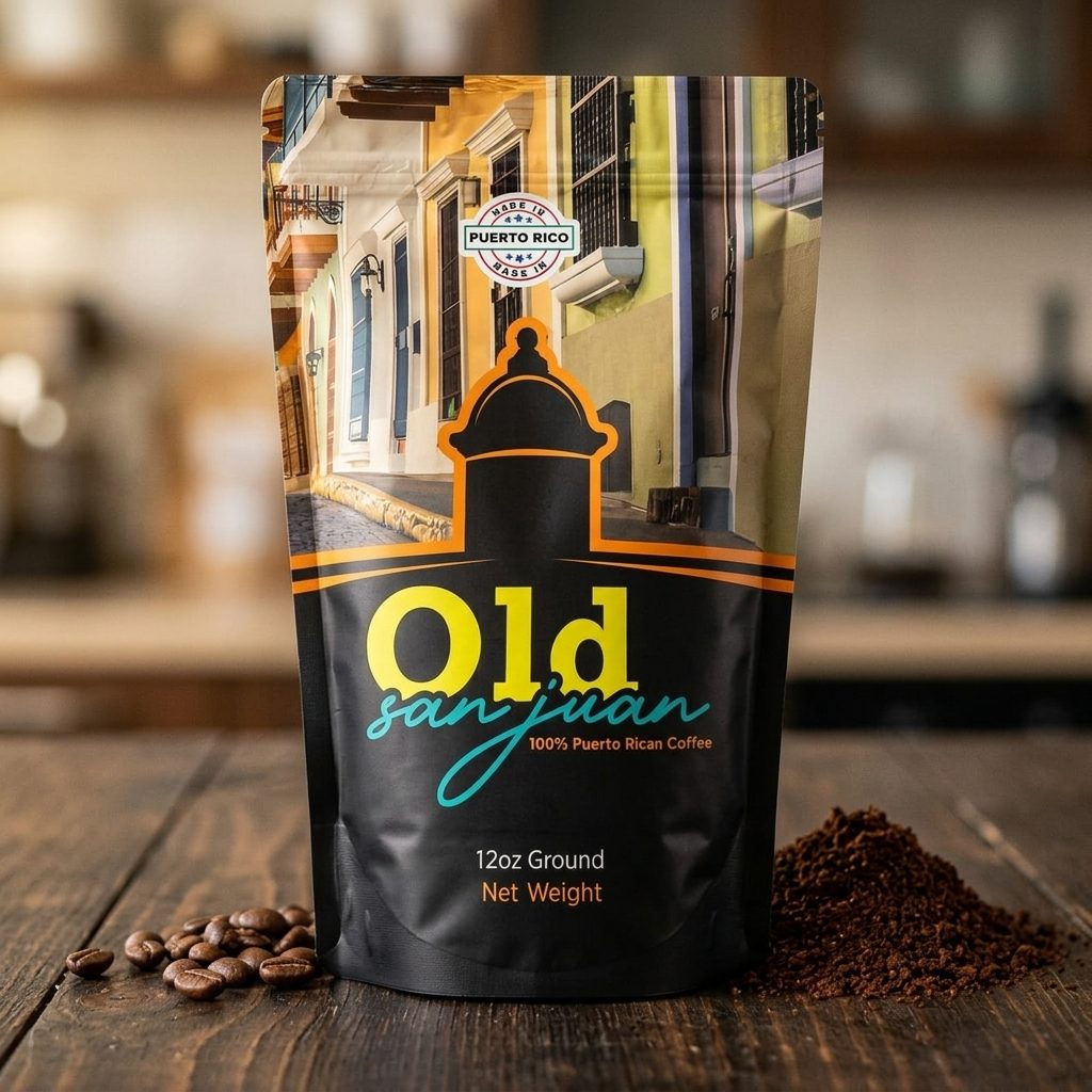 Café Old San Juan 100% Puertorriqueño | Disponible en Granos o Molido