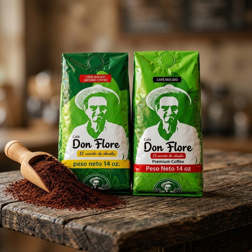 Souvenir de Puerto Rico- Café Don Flore Molido 14 oz – El Secreto de Abuela
