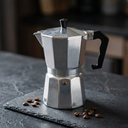 Cafetera Espresso (Greca) - Stainless Steel | 9 Cups - 450 ml