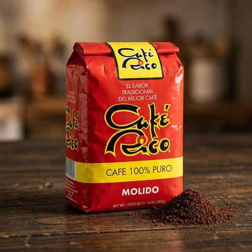 Café Rico Molido 100% Puro 14oz/8oz