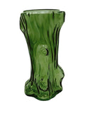 Vase with tree trunk design