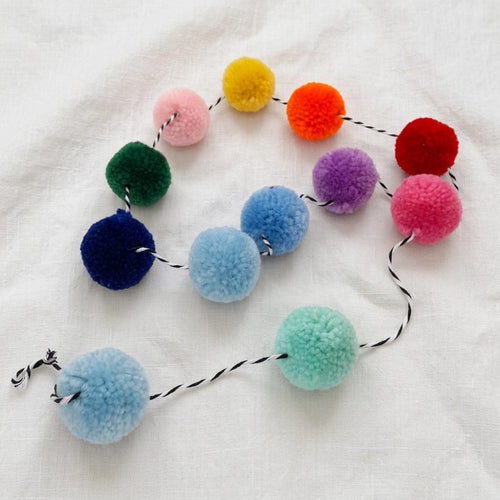 AW Party- Pom Pom Garland