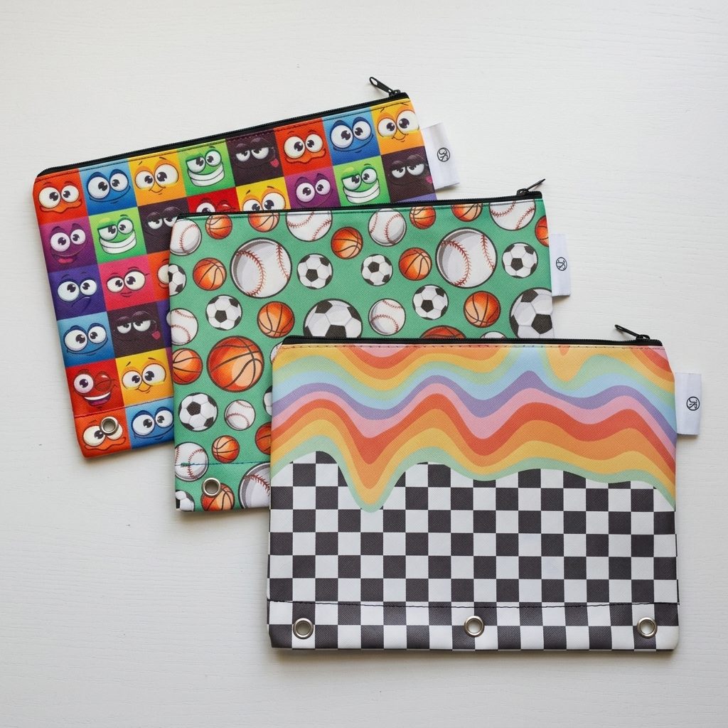 Pencil Pouch Escolar - Cartuchera para Útiles Escolares