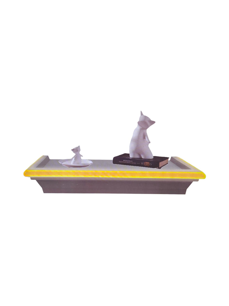 AW Home- Wall Shelf with Neon Light *NO INCLUYE LAS DECORACIONES*