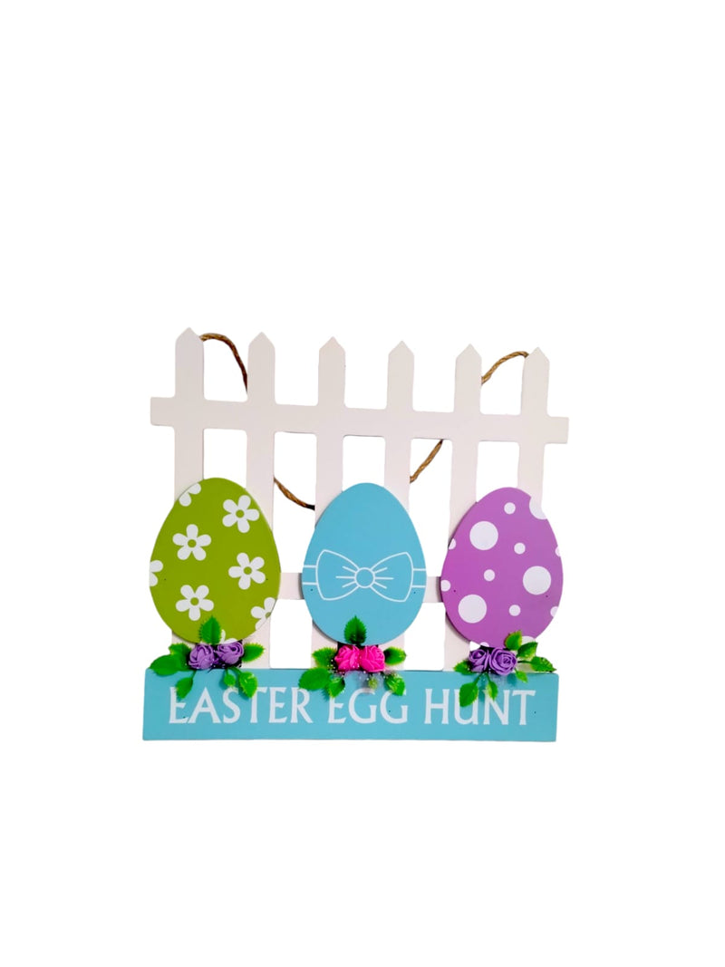 Decoración de Easter- Easter MDF Wall Hanging Décor