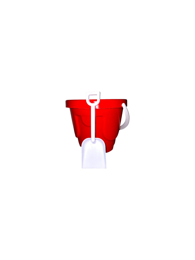 Juguete de Verano- Round  Beach Bucket W/Shovel