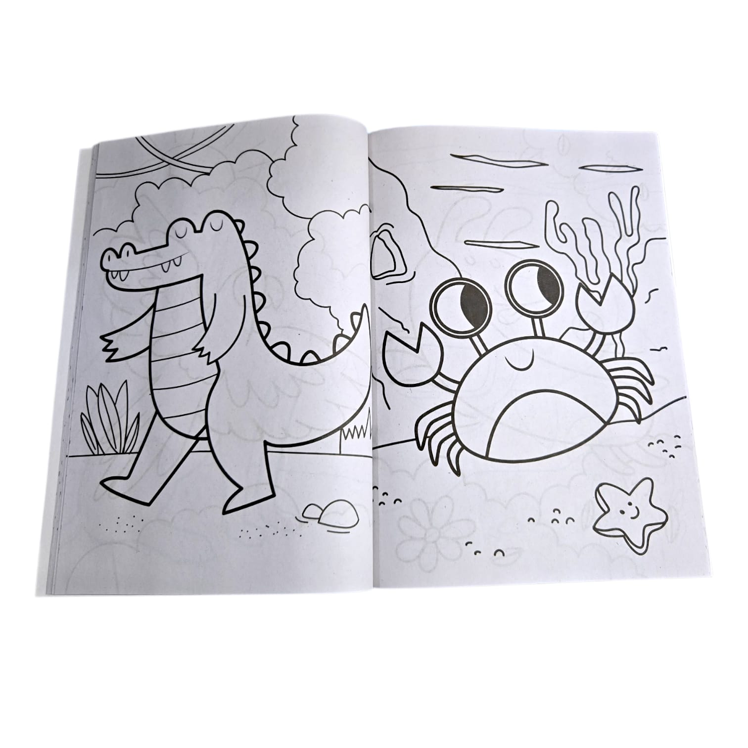 Libro de Colorear- Reino Animal / Súper Animales – 80 Páginas | Diversión Infantil.