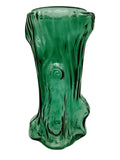 Vase with tree trunk design