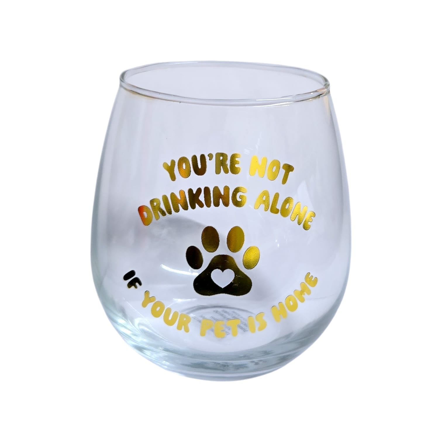 Souvenir de Puerto Rico- Printed Wine Glass Décor