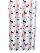 Navidad- Cortina de Baño de Venados de Navidad 14pcs