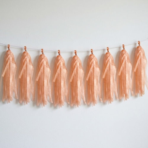 Tassel Banner Metallic