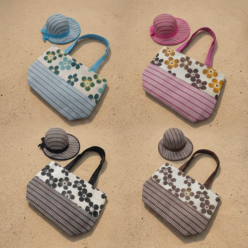Set de Verano - Bolso y Sombrero a Juego