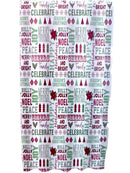 Navidad- Cortina de Baño Merry Christmas 14pcs