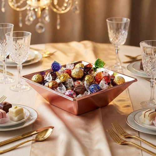 2pcs Square Bowl – Mesas de fiesta y snacks