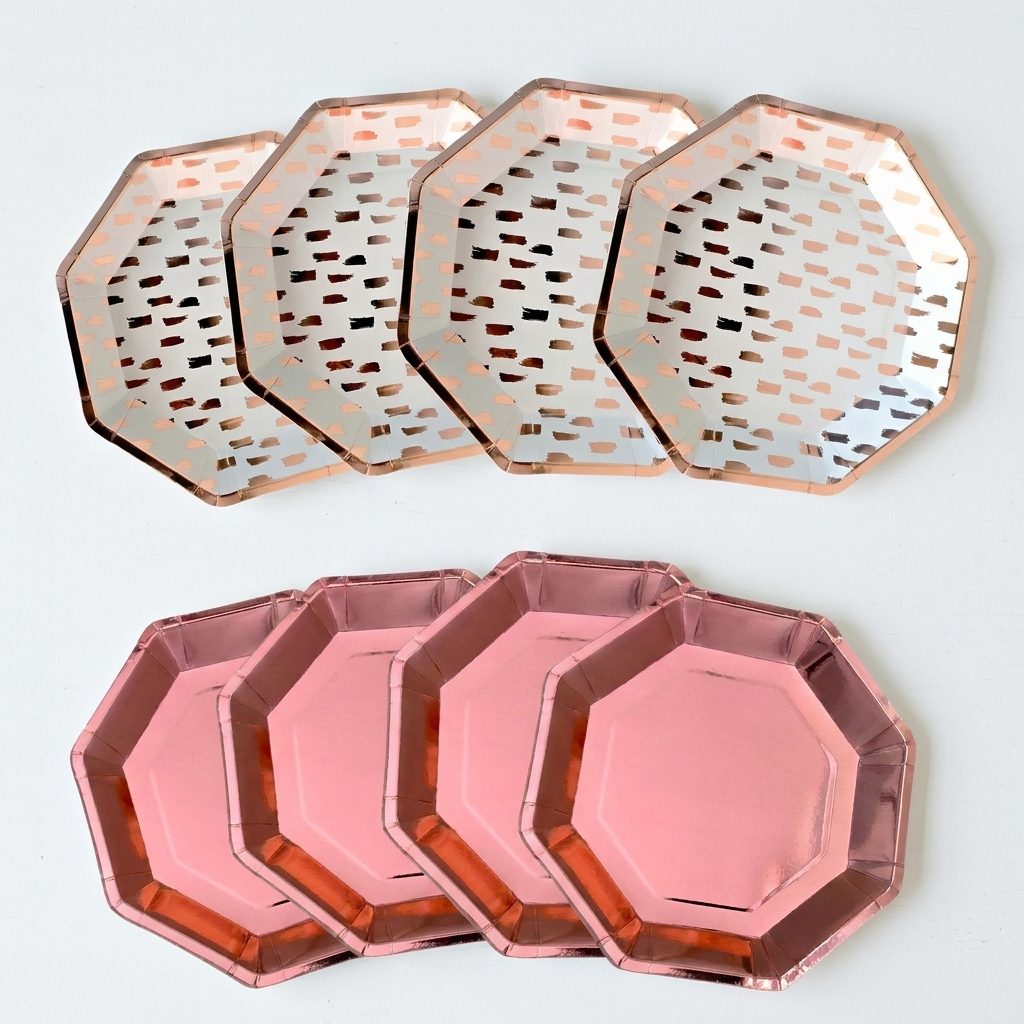 8pcs Paper Plates