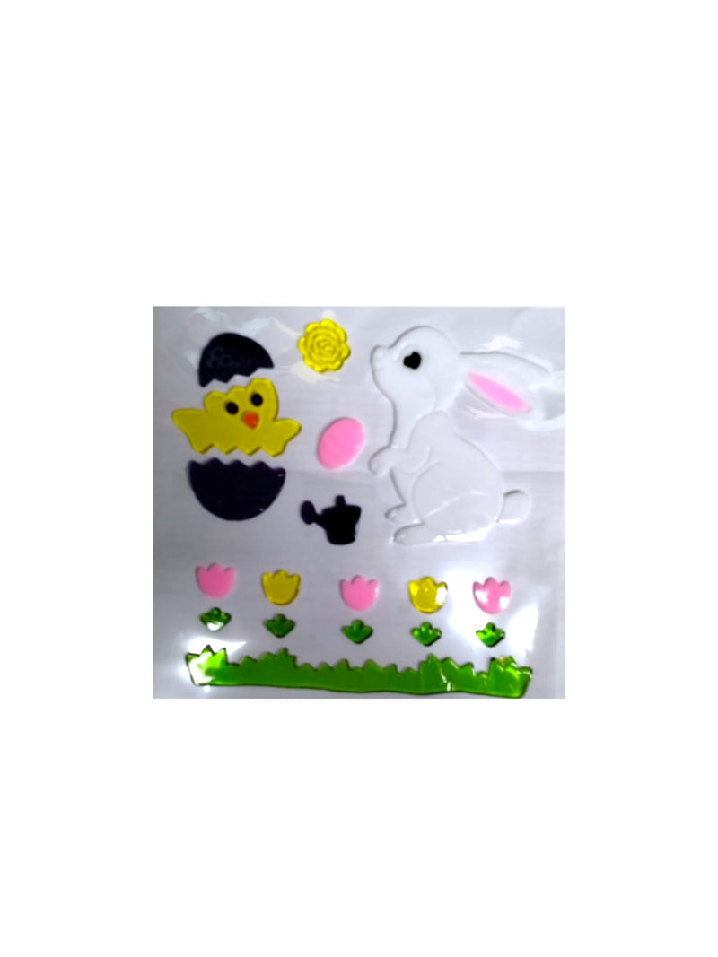 Decoración de Easter- Easter Gel Cling