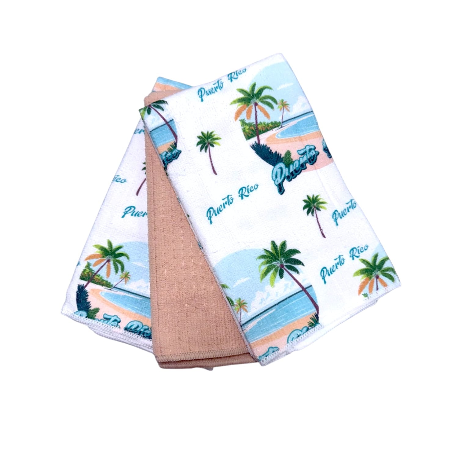 Souvenir de Puerto Rico- Set de toallas de cocina de 3 piezas