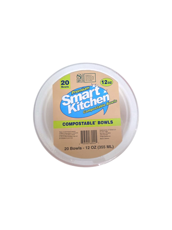 Smart Kitchen 11.5oz Compostable Bowls