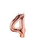 AW- Globo Metálico Golden Rose 34"IN