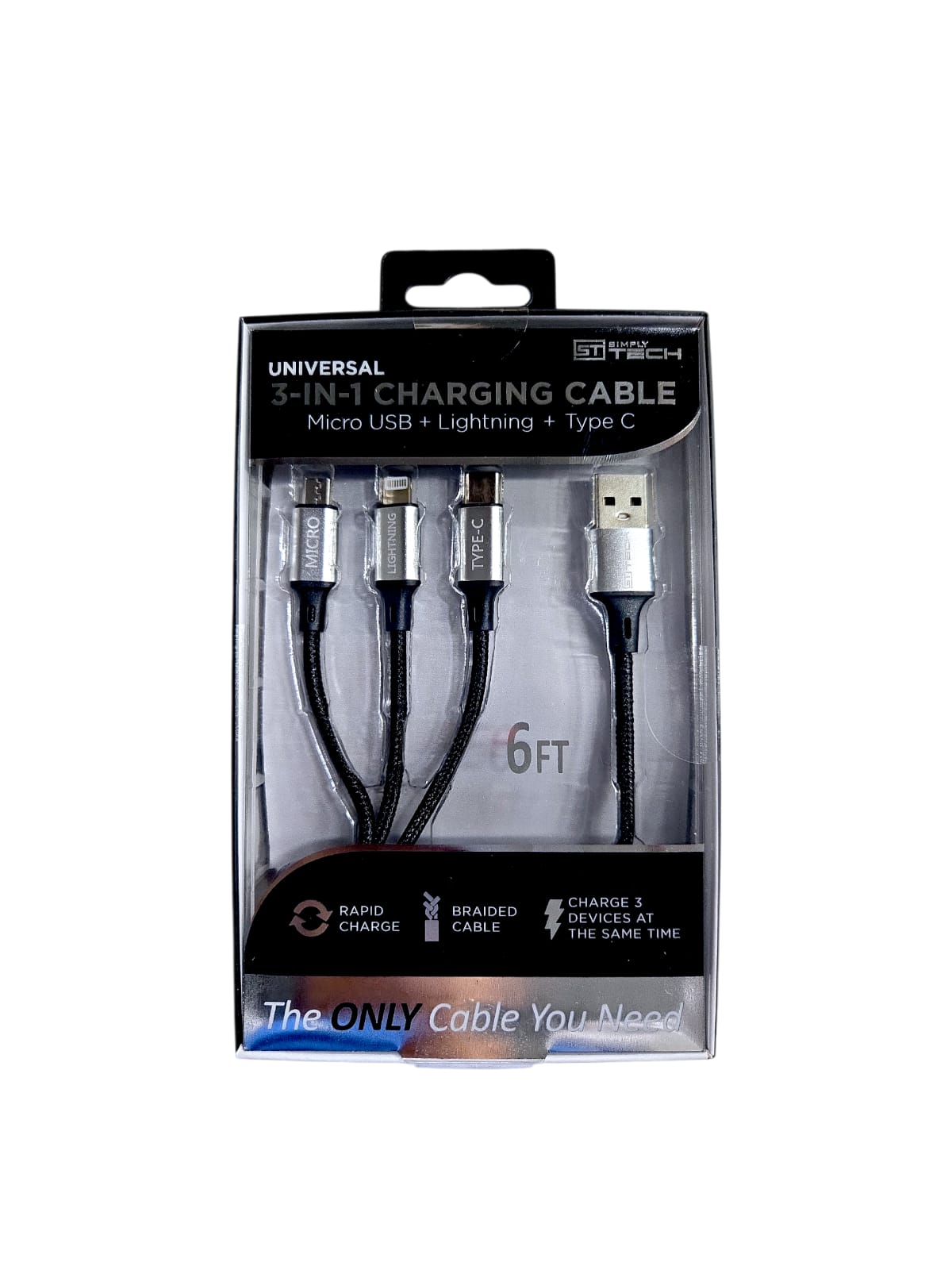 Charge & Sync Data Cable- USB Type-C