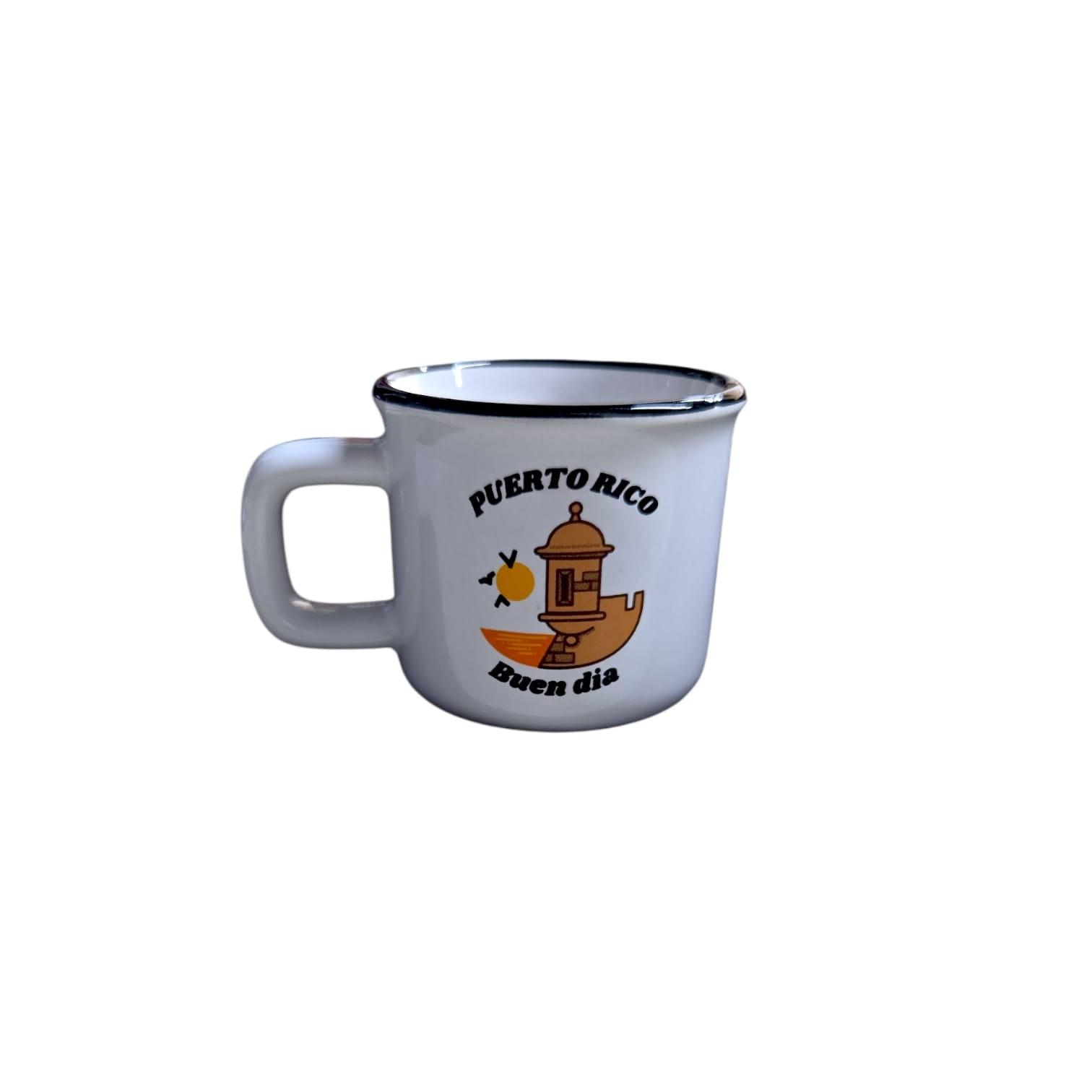 Souvenir de Puerto Rico- Tazas en Cerámica del Morro