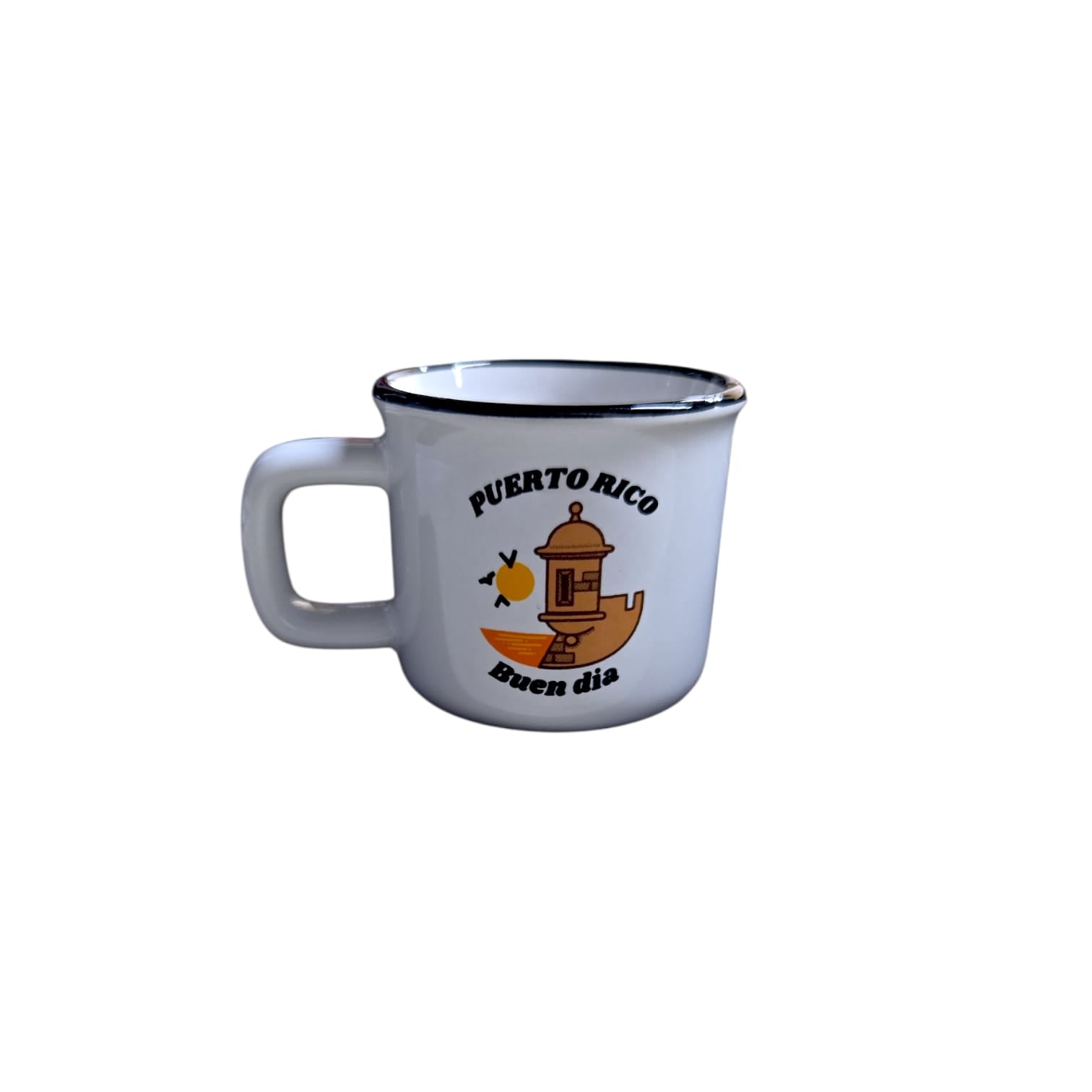 Souvenir de Puerto Rico- Tazas en Cerámica del Morro