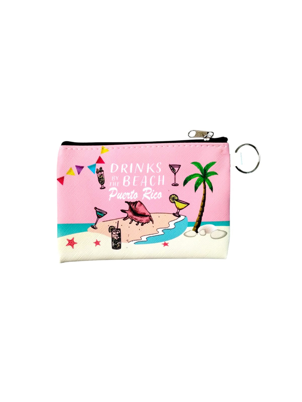 Souvenirs de Puerto Rico- Cartera de Monedero Pequeño de Puerto Rico