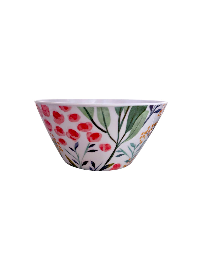 Platos Melamina con diseño Floral, Bowl de Melamina con diseño Floral