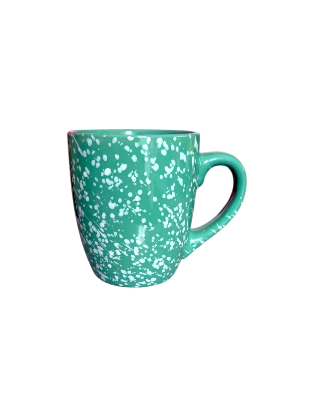 Tazas de Cerámica con Manchas Blancas 13oz