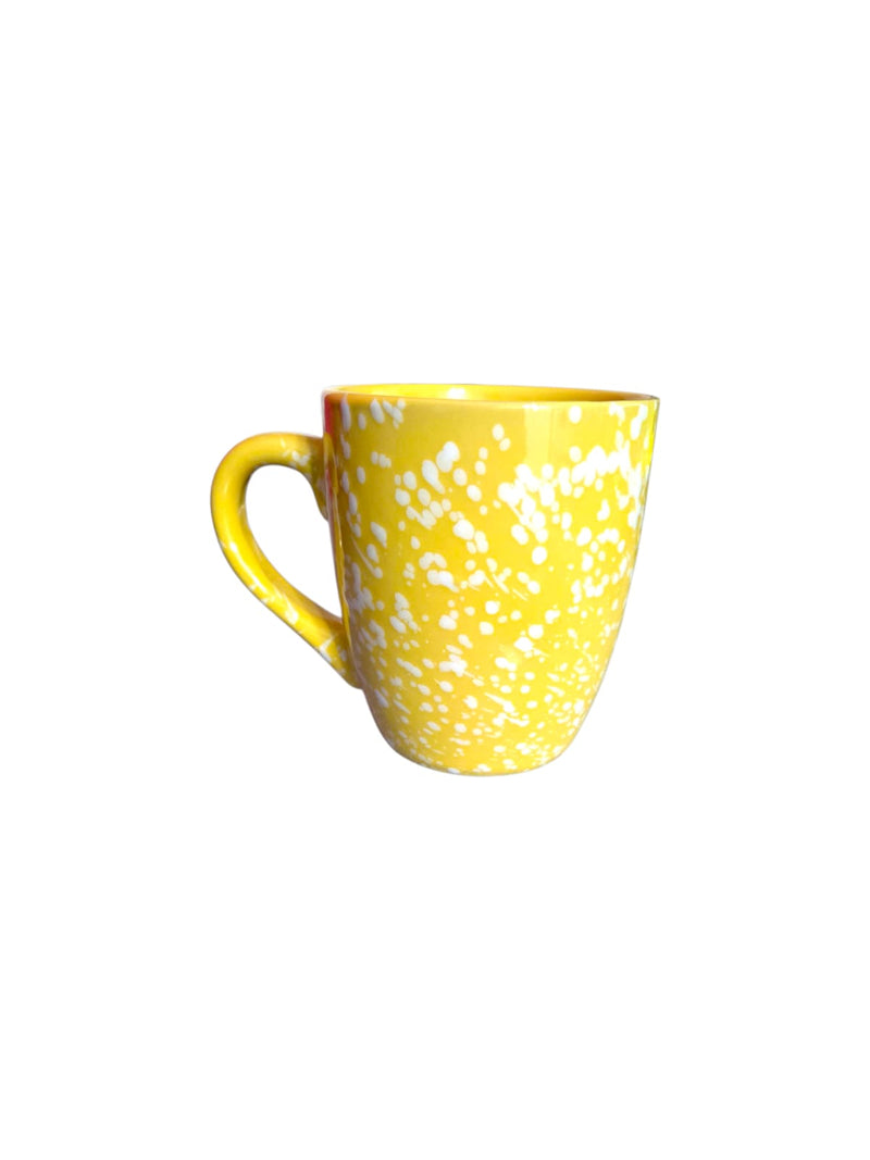 Tazas de Cerámica con Manchas Blancas 13oz