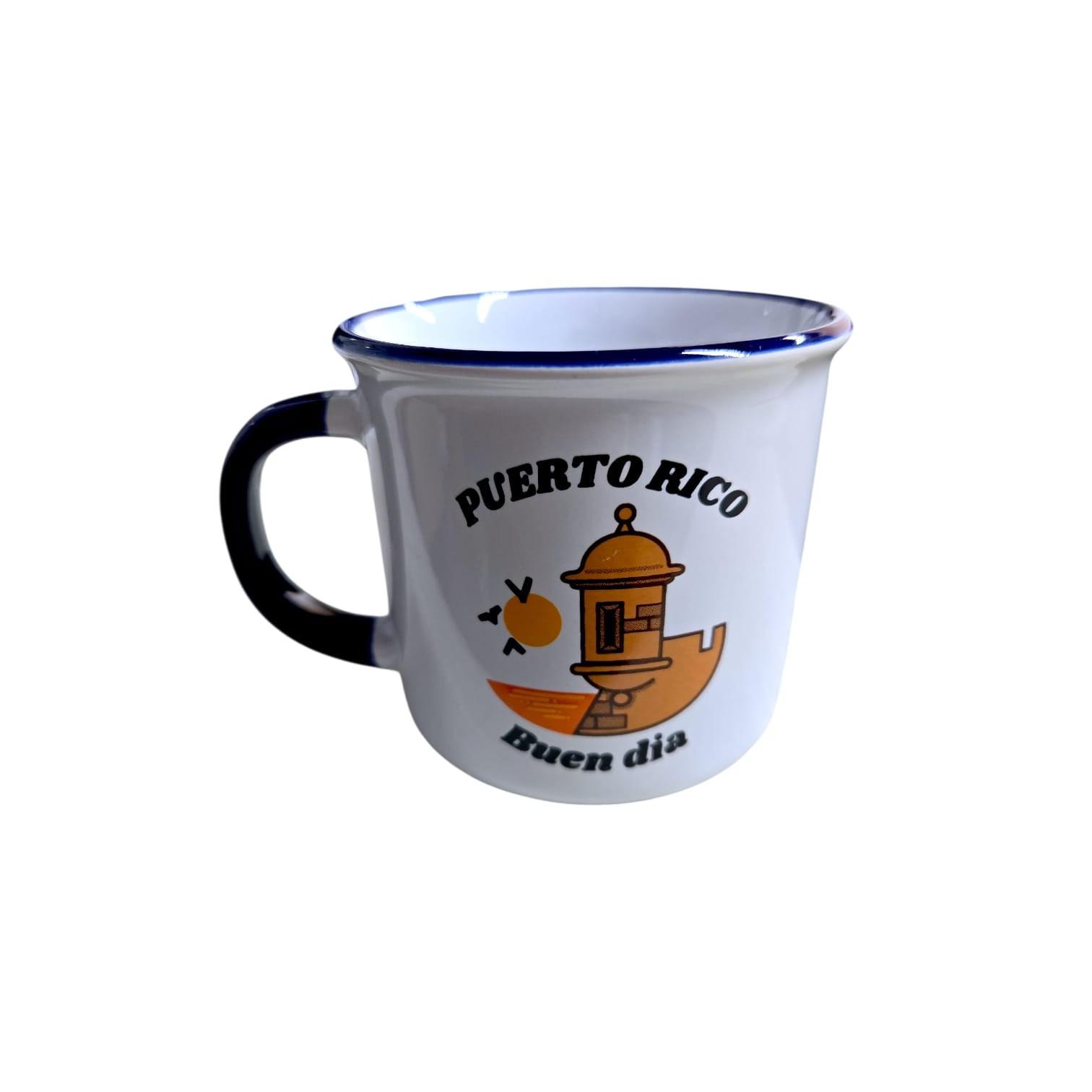 Souvenir de Puerto Rico- Tazas en Cerámica del Morro