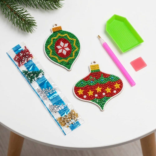 Manualidades | 1Pc Christmas Diamond 3D Ornament Kit