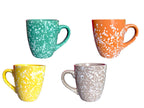 Tazas de Cerámica con Manchas Blancas 13oz