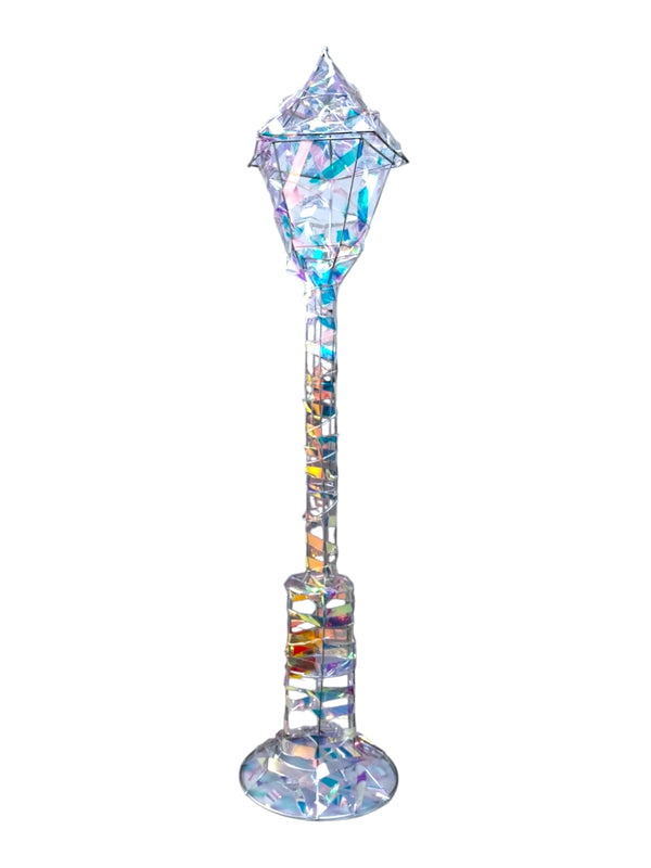 Christmas - Christmas Decor Lamp Post with 30 Warm Lights