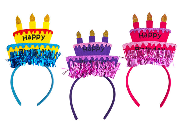 AW Party- Happy Birthday Novelty Headband