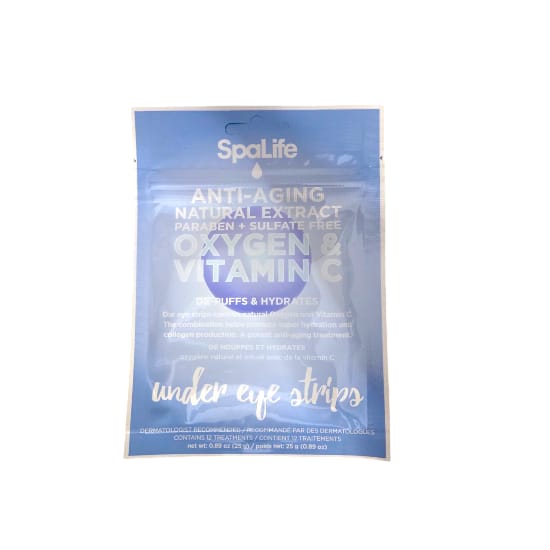 Spa Life- Oxygented & Vit C Face Mask 12 Treatment