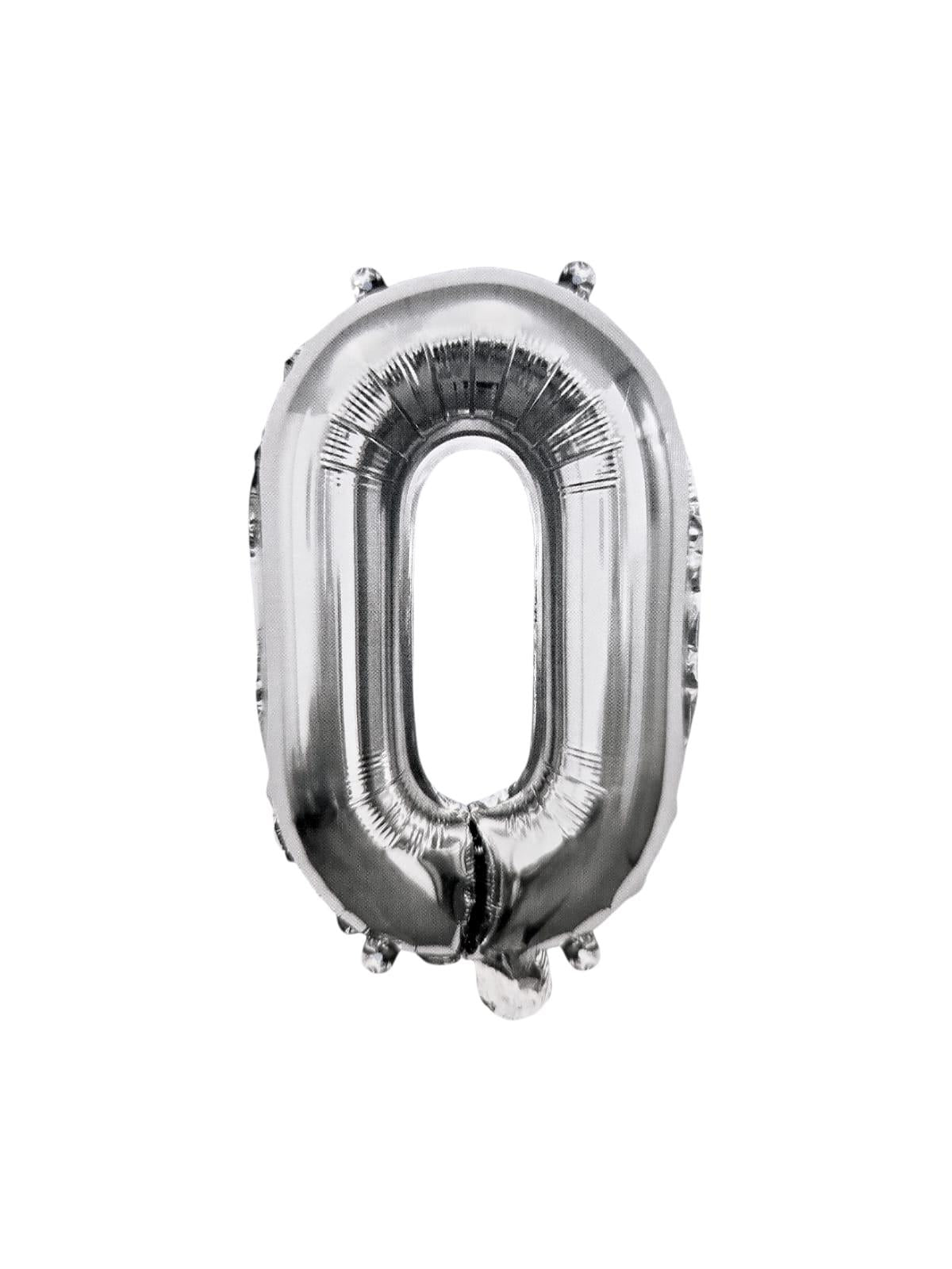 AW- Globo Metálico Plata 34"IN