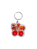 Souvenir de Puerto Rico | Llavero Plástico- Diseño de Amapola