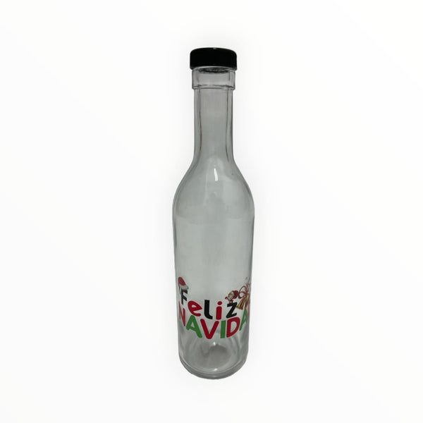 Coquito Bottles (Round Bottom with Screw Top) 13oz.