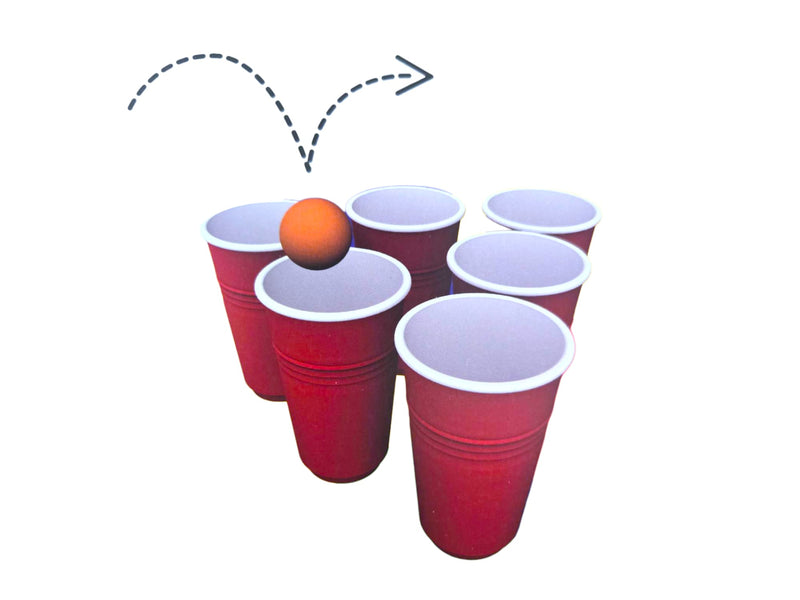 AW Party-Beer Pong Game 24pcs