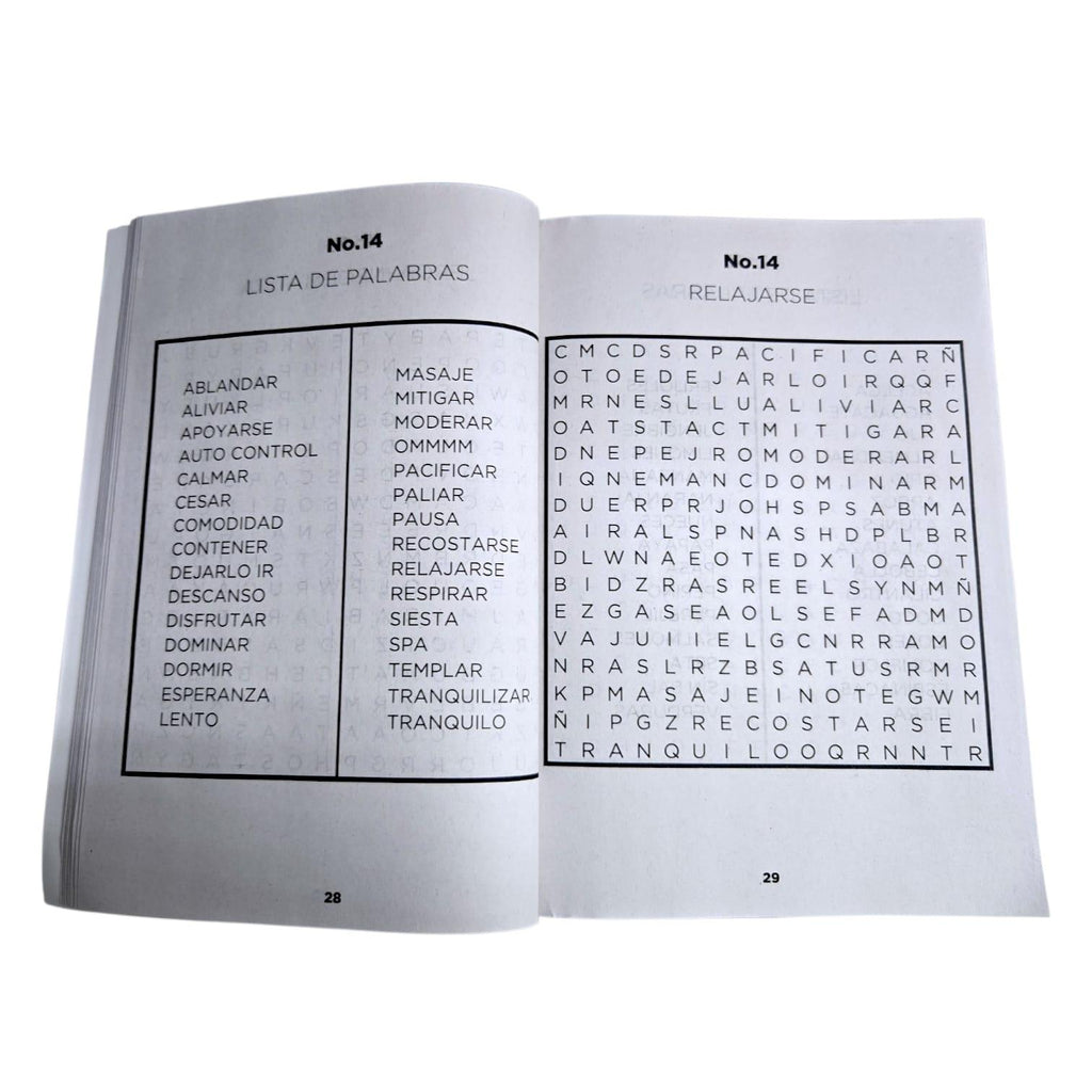 Sopa de Letras –  Libro de Pasatiempos | Diversión y Ejercicio Mental.