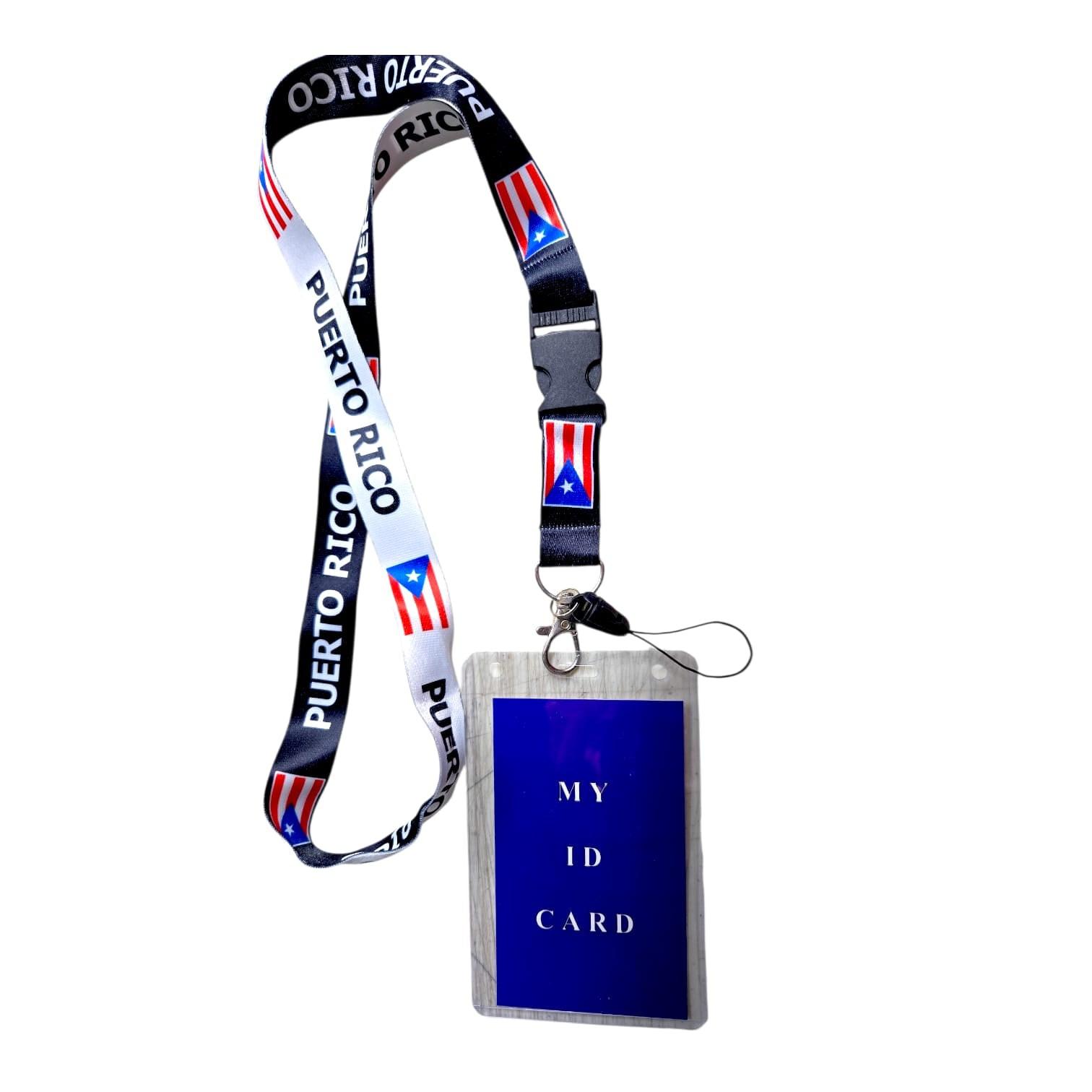 Souvenirs de Puerto Rico - Lanyard para ID