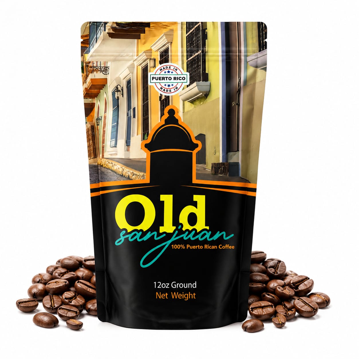 Café Old San Juan 100% Puertorriqueño | Disponible en Granos o Molido