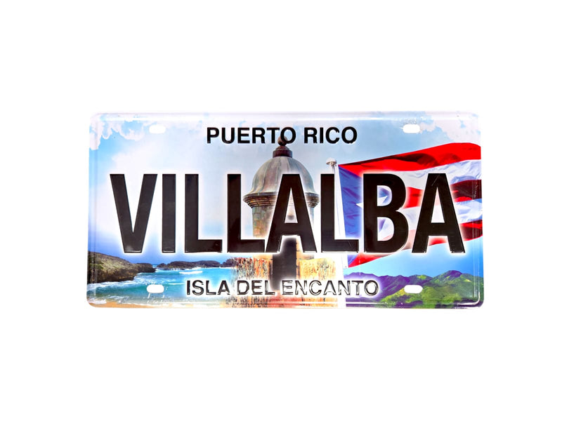 Souvenirs de Puerto Rico- Tablillas Pueblos de Puerto Rico