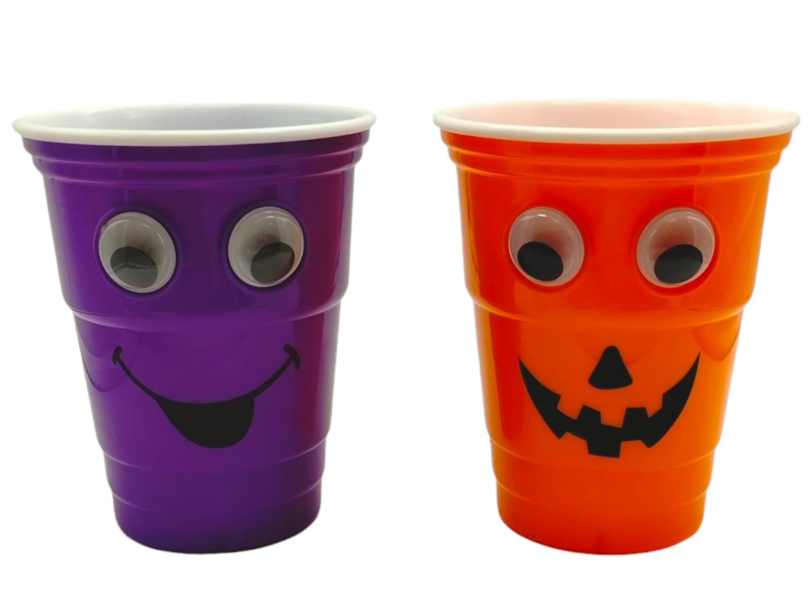 Halloween- Crazy Eyes Tumbler