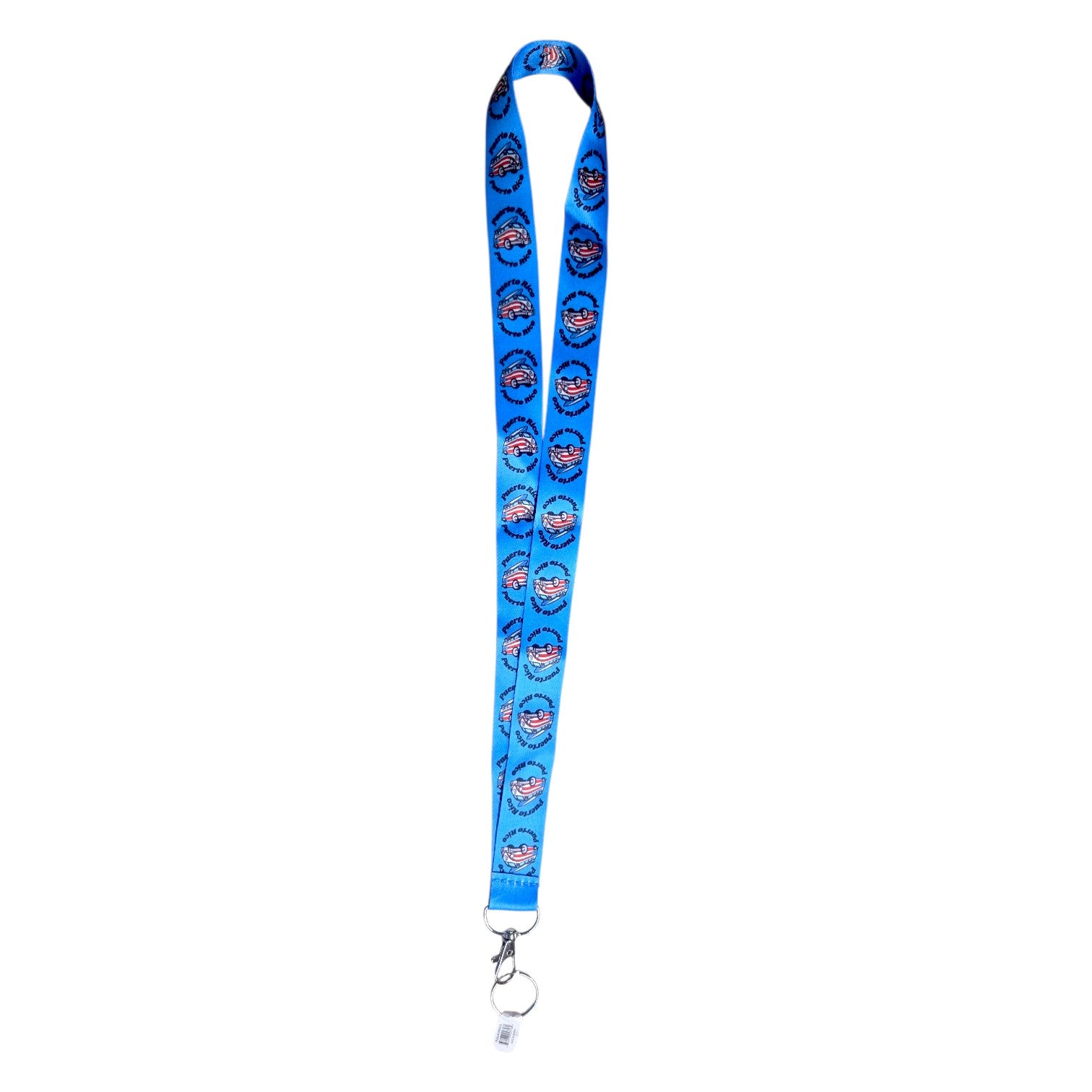 Souvenir de Puerto Rico – Lanyard con Diseño Boricua | Porta Credenciales y Llaves