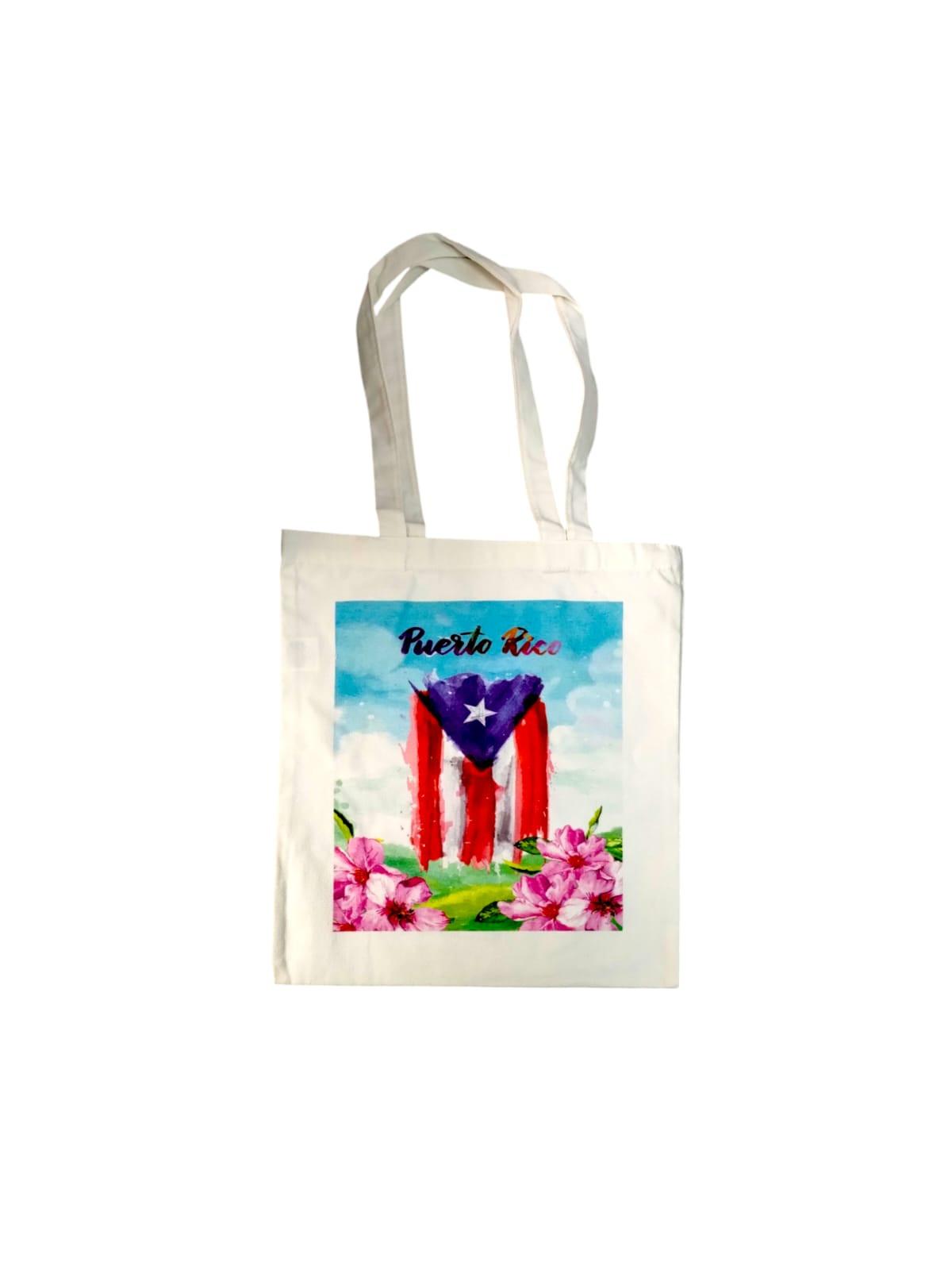 Souvenirs - Tote Bag de Puerto Rico (Canvas Bag)